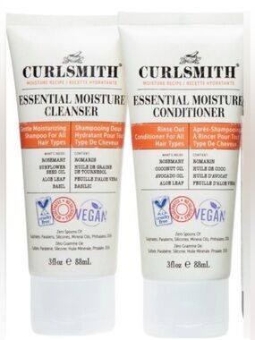 Curlsmith Essential Moisture Shampoo & Conditioner Mini Duo 3oz X 2 BRAND NEW
